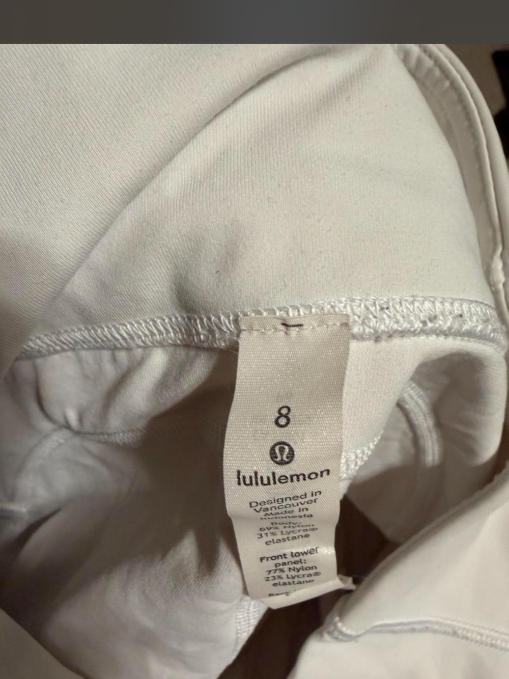 lululemon athletica White High-Rise Track Pants - Picture 4 of 4